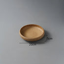Deep Rim Rustic Ceramic Plate