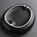 Matte Pebble Plate for Minimalist Gourmet Plating