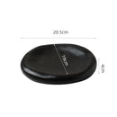 Matte Pebble Plate for Minimalist Gourmet Plating