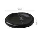 Matte Pebble Plate for Minimalist Gourmet Plating