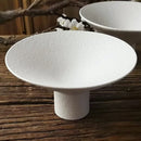 Rustic Elevated Black Bowl Plat