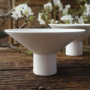 Rustic Elevated Black Bowl Plat