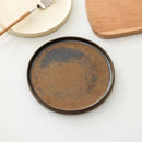 Rustic Matte Glazed Ceramic Plates