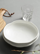 Ceramic Shaped Plate with Three Legs