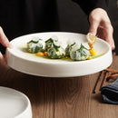 Ceramic White Dinner Plate