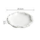 Irregular Ceramic Dinner Plates
