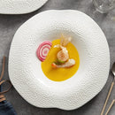 Restaurant Irregular Ceramic Plate