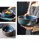 Nordic Style Kiln Glazed Ceramic Plates