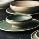 Mint Green Round Ceramic Plates