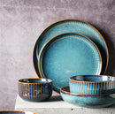 Nordic Style Kiln Glazed Ceramic Plates