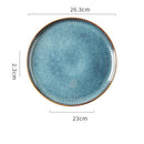 Nordic Style Kiln Glazed Ceramic Plates