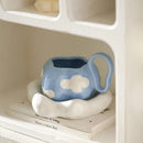 Blue Irregular Ceramic Coffee Mug