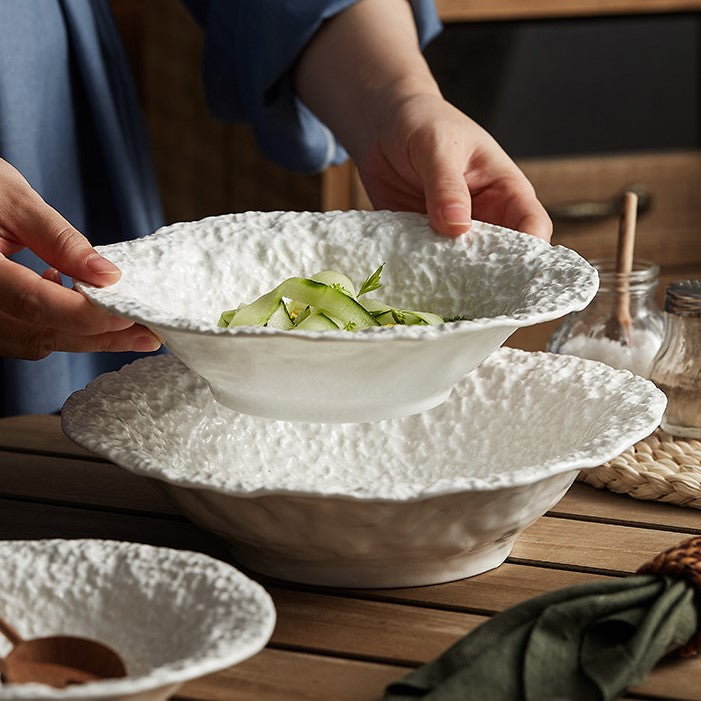 Ceramic Bowls Soup Salad Ramen