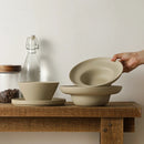Ceramic Pasta Bowl Pedestal Style
