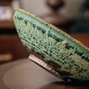 Ceramic Pasta Bowl, Flame-Kilned Glaze, Vintage Style, for Soup and Salad, 8–9.2 in