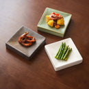 Ceramic Serving Plate with Reactive Glaze