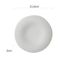 Elegant Textured Dessert Plates for Sophisticated Dining