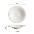 Elevated White Ceramic Pedestal Plate
