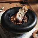 Irregular Ceramic Bowl, Vintage Style, for Soup and Salad