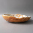 Irregular Ceramic Pasta Plate, Flame-Kilned Glaze, for Soup and Salad, 8–12.5 in