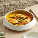 Irregular Ceramic Soup Bowl, for Steak and Pasta