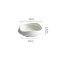 Irregular Ceramic Soup Bowl, for Steak and Pasta