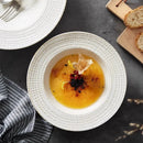 Luxury Wide Rim Pasta & Soup Plate