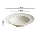 Luxury Wide Rim Pasta & Soup Plate