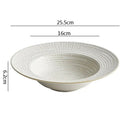 Luxury Wide Rim Pasta & Soup Plate