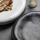 Matte Pebble Plate for Minimalist Gourmet Plating