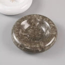 Mini Marble-Glazed Pebble Plate for Bouche & Sauces