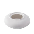 Minimalist White Matte Ceramic Serving Dish