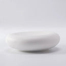 Minimalist White Matte Ceramic Serving Dish