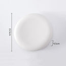 Minimalist White Matte Ceramic Serving Dish