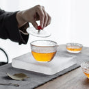 Modern Fine Dining Presentation Glass Plate