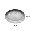 Modern Fine Dining Presentation Glass Plate