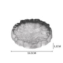 Modern Fine Dining Presentation Glass Plate