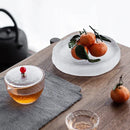 Modern Fine Dining Presentation Glass Plate