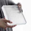 Modern Fine Dining Presentation Glass Plate