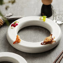 Modern Ring-Shaped Ceramic Plate