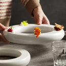 Modern Ring-Shaped Ceramic Plate