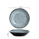 Reactive Glaze Ceramic Bowl
