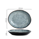 Reactive Glaze Ceramic Bowl