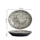 Reactive Glaze Ceramic Bowl