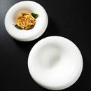 Round Ceramic Donut Shaped Bowl Modern Design