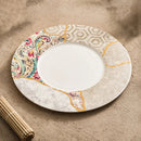 Round Ceramic Fine Dining Plate, for Steak and Pasta, 11.25 in
