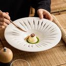 Round Ceramic Pasta Plate, for Soup and Desserts, 10 in
