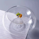 Round Transparent Clear Glass Bowl
