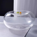 Round Transparent Clear Glass Bowl