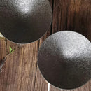 Rustic Elevated Black Bowl Plat